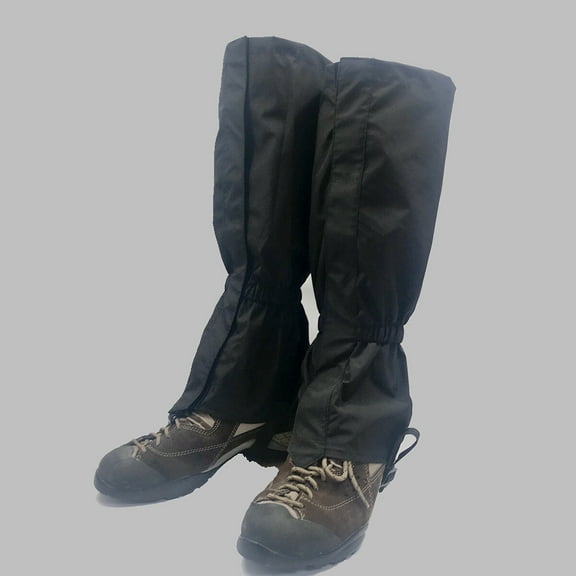 Minkissy 1 Pair Outdoor Snow Leg Gaiters Waterproof Unisex for Hiking 47.00X21.00X20.00cm