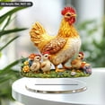 thumbnail image 5 of HmNPlay Easter Bunny Egg 3D Acrylic Desktop Ornament - Kids Safe Home Decor with Non Slip Base, Spring Tabletop Display for Gift Basket & Holiday Decorating (Ready to Gift)​, 5 of 9