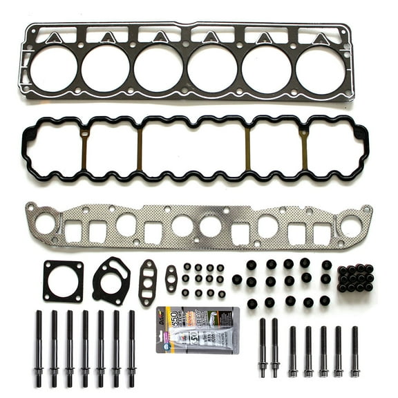 ECCPP Engine Replacement Head Gasket Bolts Sets Compatible with 1996 1997 1998 for Jeep for Cherokee 2-Door 4.0L Sport Sport Utility