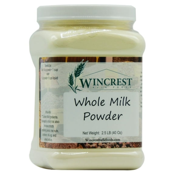 WinCrest Whole Milk Powder - 2.5 Lb Tub