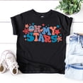thumbnail image 4 of Oh My Stars 4th of July Shirts Matching Family Outfits for Independence Day Peach Shirt Adult X-Large, 4 of 6