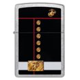 thumbnail image 2 of Zippo U.S Marines Corps Dress Blues Street Chrome Pocket Lighter, 2 of 6