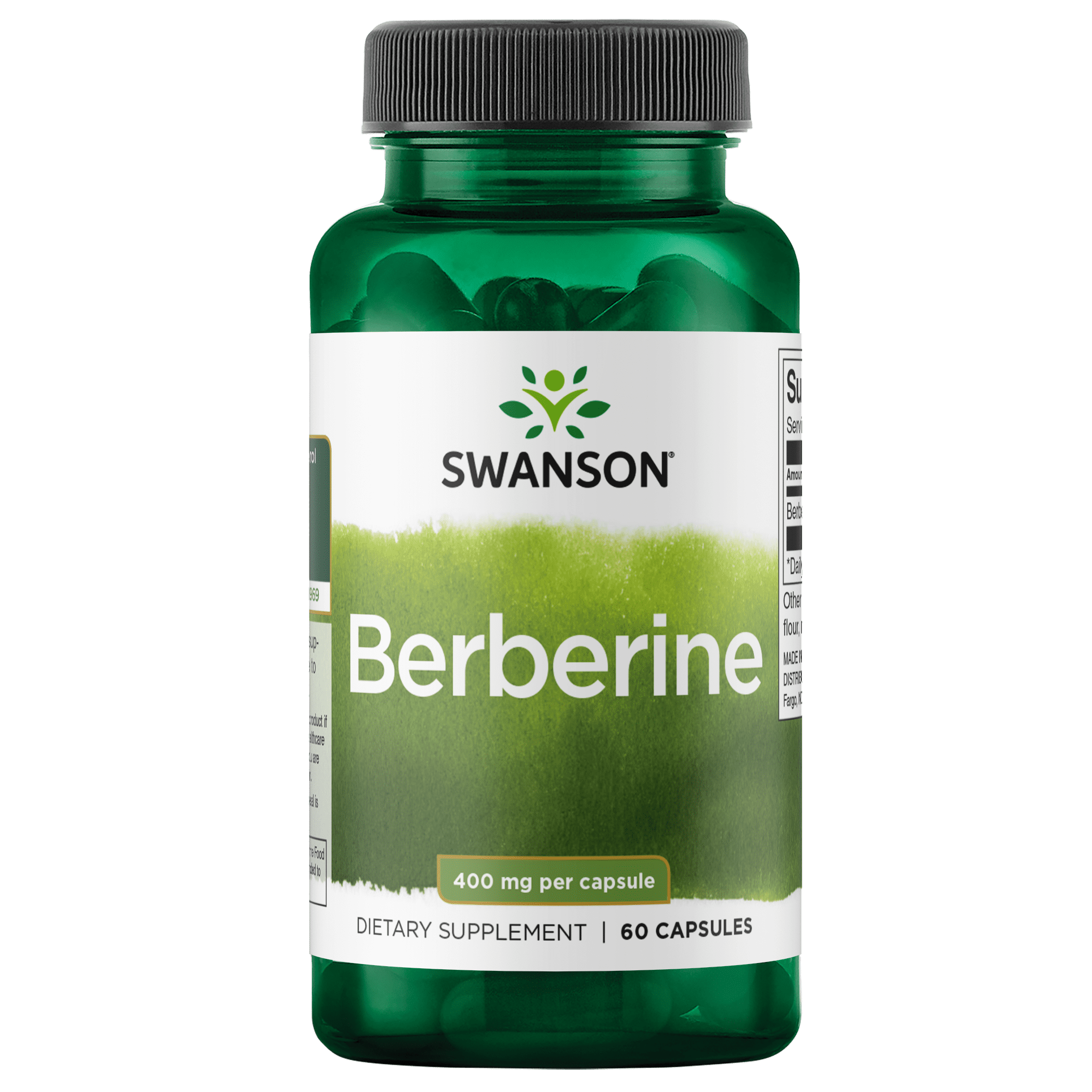 Swanson Herbal Supplements Berberine 400 mg Capsule 60ct