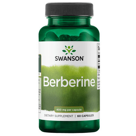 Swanson Herbal Supplements Berberine 400 mg Capsule 60ct