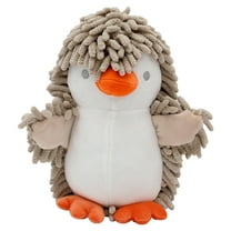 Unique Bargains Cute Cartoon Animal Chenille Hand Towels Brown