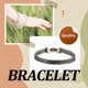 thumbnail image 5 of Brazalete de acero de Titanio Qarigey cadena de mano trenzada 19cm/21cm, 5 of 6