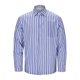 thumbnail image 1 of Camisas De Vestir Para Hombre Camisa de vestir informal de manga larga a cuadros con botones a la moda para hombre (Blue, L), 1 of 6