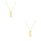 thumbnail image 1 of sweethay Collares de niña, collar sencillo para niñas jóvenes, decoración colgante hermosa creativa, cadena de clavícula para decoración Type2 NO2, 1 of 6