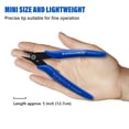 thumbnail image 2 of Flush Cutters KAIHAOWIN 170 - Cortadores de alambre (paquete de 10 unidades), color azul, 2 of 6