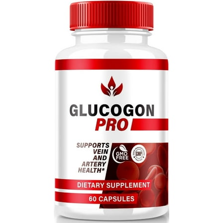 Glucogon Pro Capsules, Advanced Blood Support Pills, All Natural Formula to Maintain Healthy Levels, Dietary Supplement for Overall Wellness, GlucogonPro Capsulas Reviews (60 Capsules)