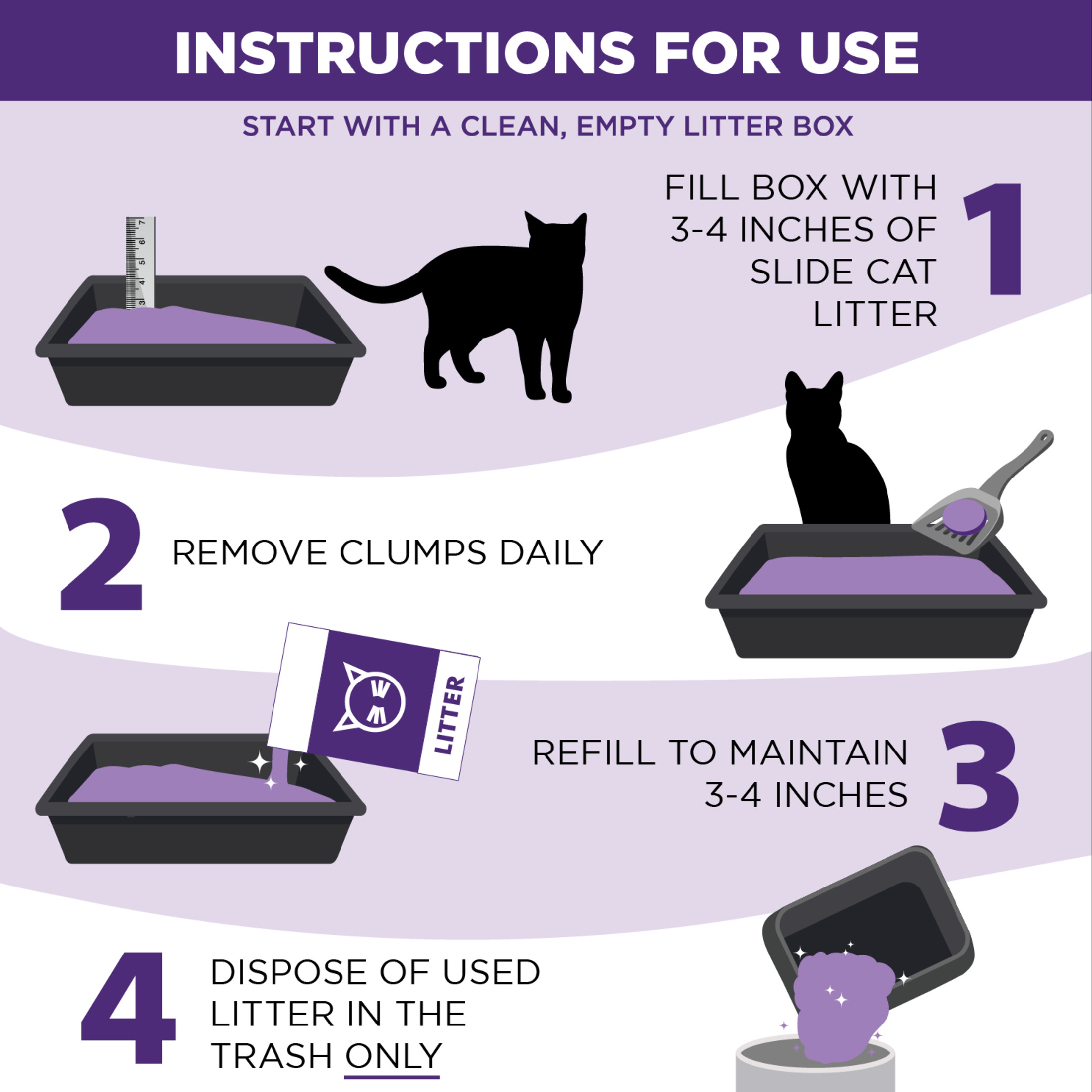 ARM & HAMMER Slide Multi-Cat Clumping Litter 19 lb photo 6