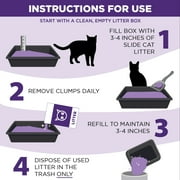 ARM & HAMMER Clump & Seal SLIDE Cat Litter, Easy Clean-up Multi-Cat Clumping Litter, 38 lbs