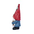 thumbnail image 3 of Estatua esculpida de gnomo de jardín Hi-Line Gift Ltd. 36 cm, 3 of 6