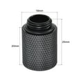 thumbnail image 2 of Unique Bargains Male to Female Extender Fitting G1/4 x 20mm for Computer Water Cooling System Black 4pcs, 2 of 5