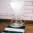 thumbnail image 4 of Hario V60 Filtros de café de papel de un solo uso, filtros de cono tamaño 02, blanco, en caja, 100 unidades, 4 of 8