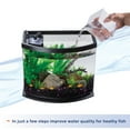 thumbnail image 6 of Aqueon LED MiniBow Kit with SmartClean Technology Black 5 Gallon, 6 of 9