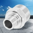 thumbnail image 4 of No Leakage Thread Pipe Connector, 1in Male Thread Thread Adapter, G1/2in Male Thread For Hardware Plumbing Building Materials, 4 of 8