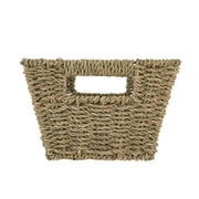 Mainstays Natural Handwoven Seagrass Basket, Rectangle