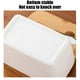thumbnail image 4 of Tarro de cerámica para mantequilla, caja de almacenamiento, estilo nórdico, recipiente para alimentos, utensilios para servir, cerámica resistente, para la encimera de la cocina,Wsvlmg, 4 of 6