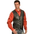 thumbnail image 3 of Scully Mens Black Soft Lamb Western Snap Vest XLT, 3 of 3
