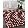 thumbnail image 3 of Ahgly Company Machine Washable Indoor Rectangle Transitional Pink Daisy Pink Area Rugs, 4' x 6', 3 of 7