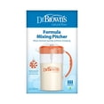 thumbnail image 2 of Dr. Brown's Baby Formula Mezclador Jarra con tapón ajustable, tapa de bloqueo y sin pico de goteo, 32 oz, sin BPA, naranja, 2 of 3