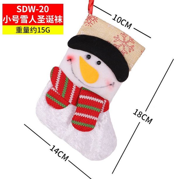 2022 productos vendedores calientes de la Navidad refrescan la media de la Navidad del caramelo de los niños lindos de las decoraciones de la Navidad