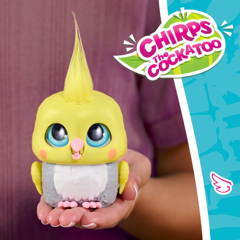furReal Handfuls Chirps the Cockatoo, 3.5 inch Interactive