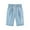 Blue, variant on CYRBOKO Girls Casual Shorts, Drawstring Elastic Waist Knee-Length Casual Summer Shorts Black Size 9-10 T
