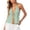 C-Green436, variant on DHFJKG Women's Sexy Halter Backless Tank Top Striped Deep V Neck Lace Up Crop Cami Shirts Summer Beach Vacation Clothes Stylish Tops