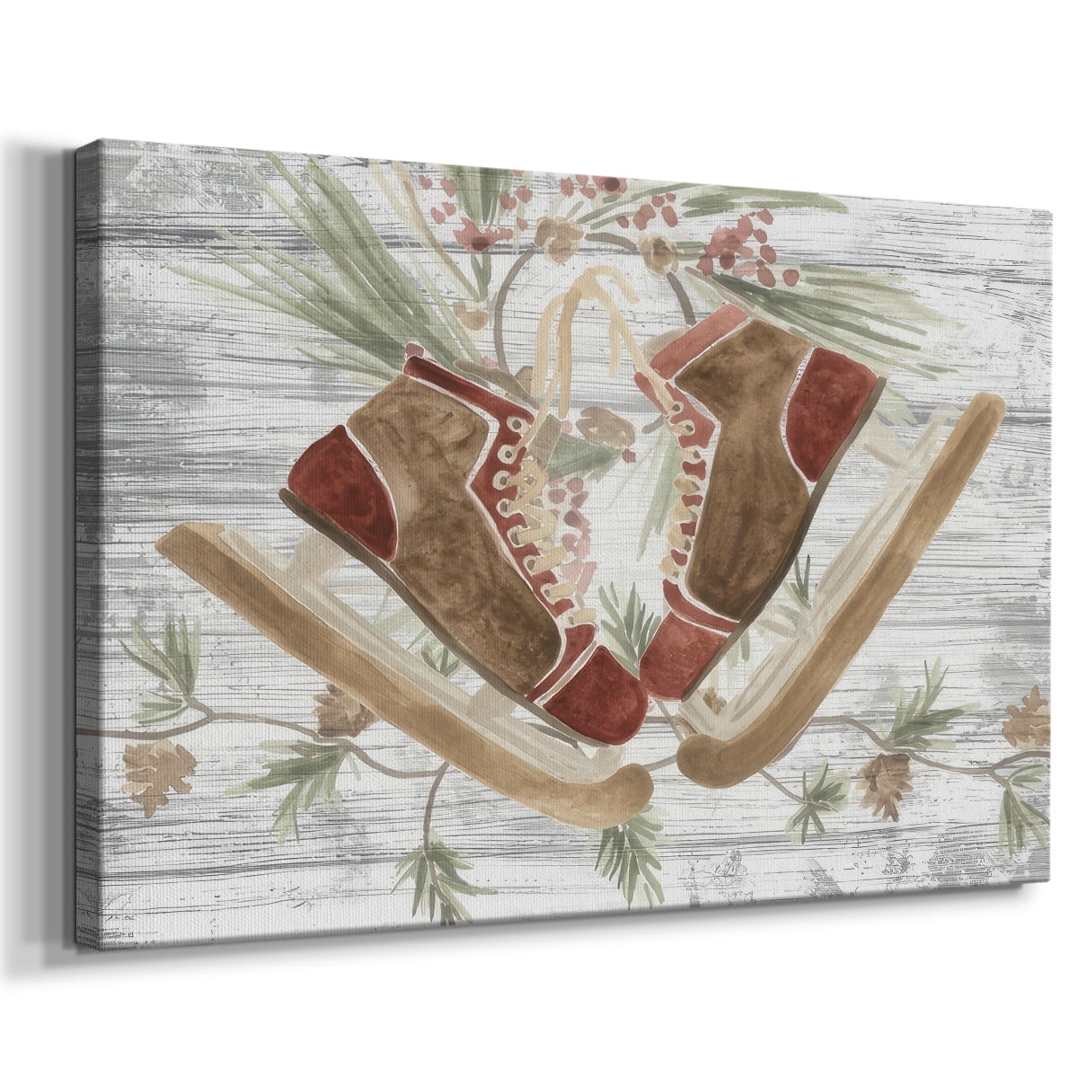 Pinecone Lodge Collection A- Gallery Wrapped Canvas