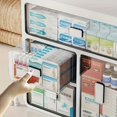 thumbnail image 3 of 1pc Medicine Storage Drawer Box With 3/4/layers, Portable Large Capacity Medicine, 3 of 5