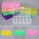 thumbnail image 4 of 10 Grids Storage Box for Jewelry Pills and Small Items with Adjustable Dividers, 4 of 7