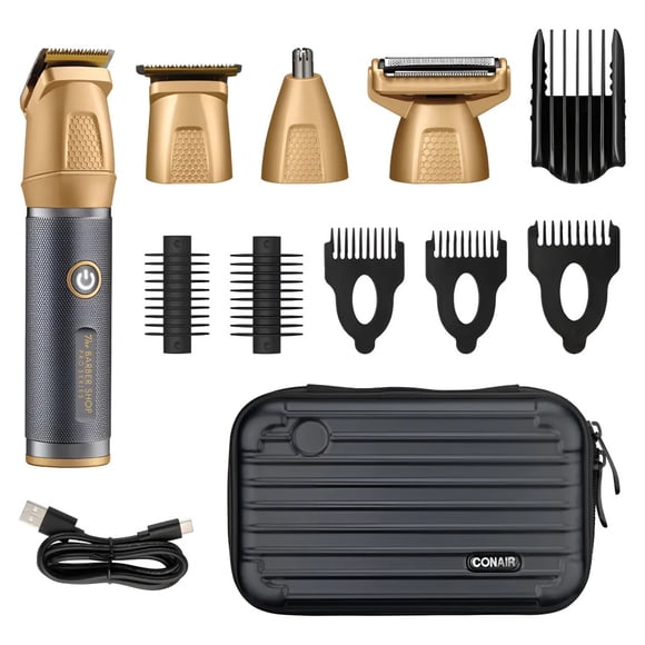 Recortadora inalámbrica Conair Mod.GMTL100ES 15pzs