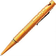 SCHRKN SCPEN4O Aluminum Tactical Pen w/Fire Steel, Striker & Whistle,Orange