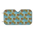 thumbnail image 7 of Haiem Sunflowers Car Windshield Sun Shade - Blocks UV Rays Sun Visor Protector, Sunshade to Keep Your Vehicle Cool, Universal Fit SUV Van Sedan-Small, 7 of 7