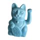 thumbnail image 1 of Estatuas de Dibujos animados de resina para empresas Sunnimix Adornos de animales Estatuilla del gato de la suerte Azul, 1 of 7
