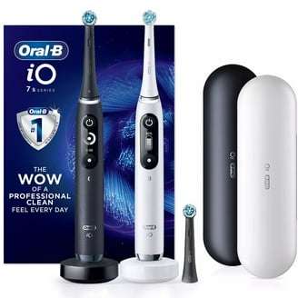 Oral-B iO Series 6 Powered Electric Toothbrush, Black Lava, with 1