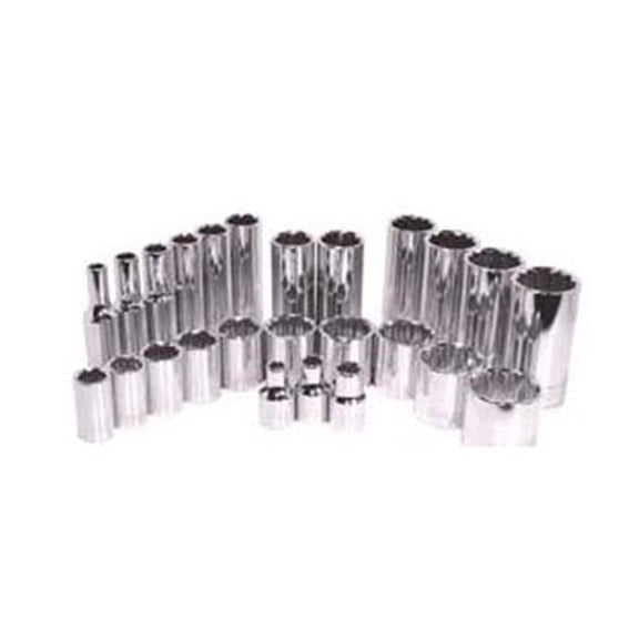 Socket .38in. Drive 12 Point Deep .50