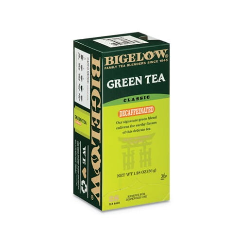 Decaffeinated Green Tea Green Decaf, 0.34 lbs, 28/Box