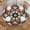 Style 1, variant on Natural Stone Mosaic Round Tablecloth Marble Elastic Fitted Table Covers for Indoor and Outdoor Kitchen Table Party Decorations