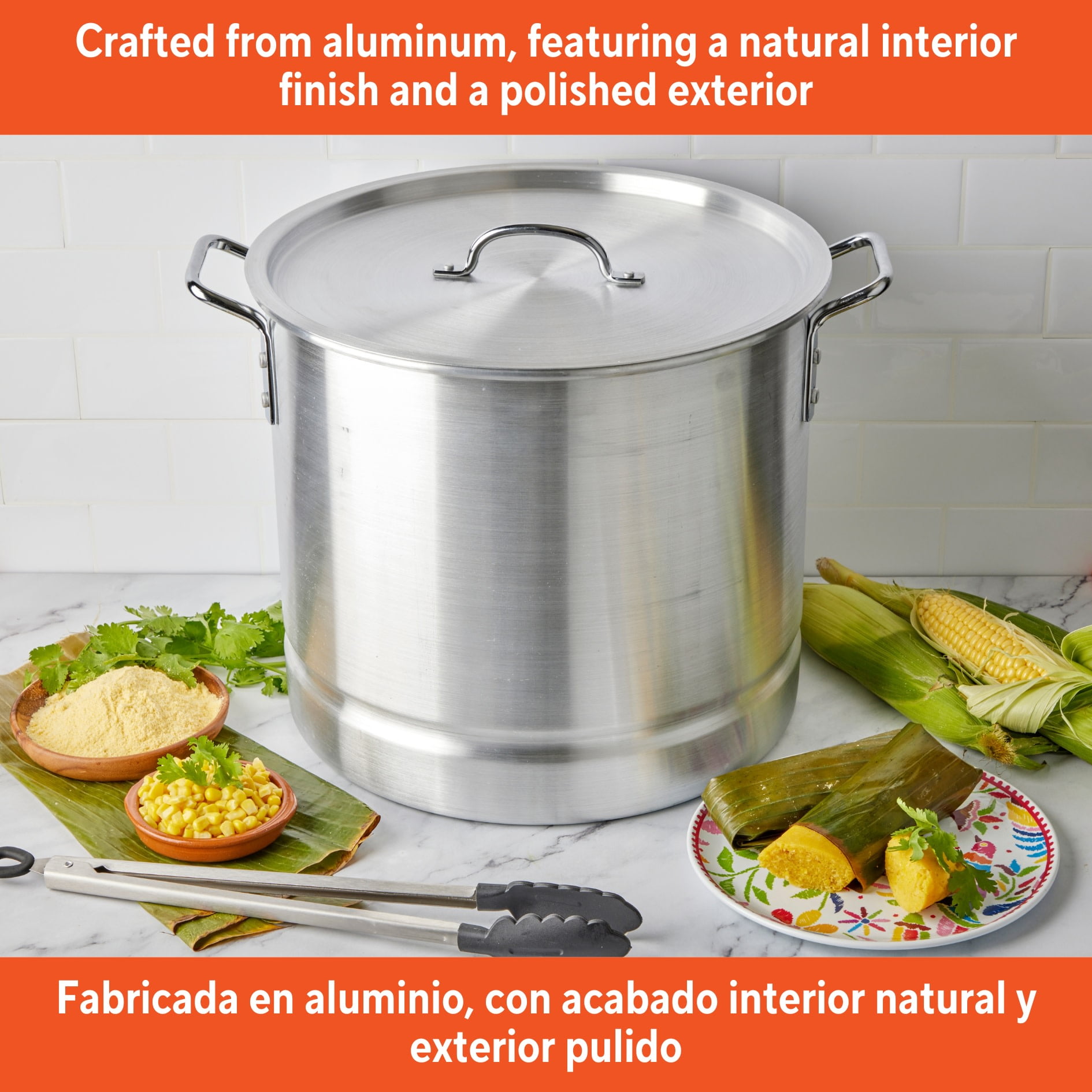 IMUSA 28qt Aluminum Steamer - Walmart.com