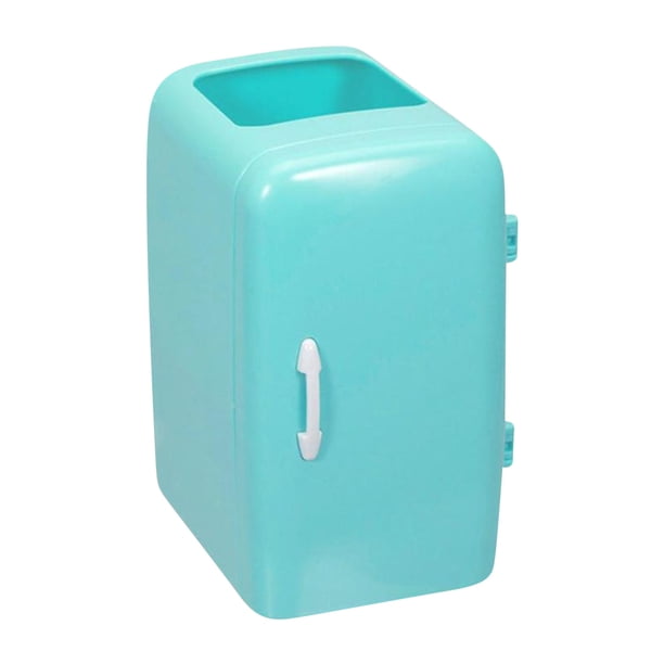 Portalápices para nevera con cajón, lápices de maquillaje de escritorio, caja de almacenamiento creativa, papelería para oficina y escuela Wmkox8yii qwyer458