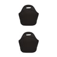 thumbnail image 3 of Yuarrent Bolsa de almuerzo duradera: diseñada para durar a través de la bolsa de almuerzo diaria para mujeres Bolsa de almuerzo para bebés negro 2piezas, 3 of 4
