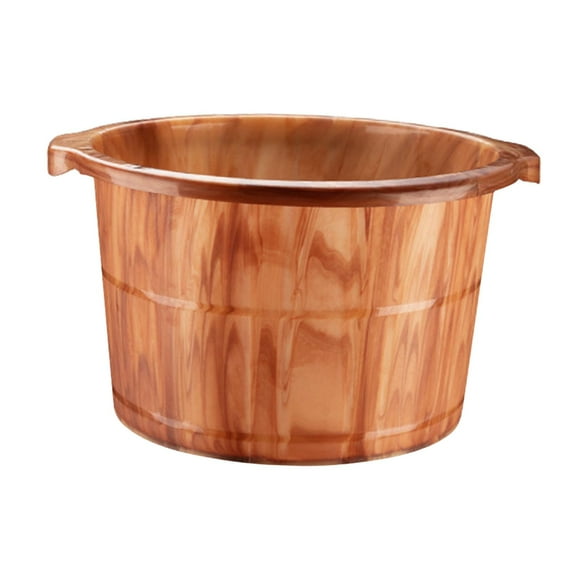 Cubo para baño de pies Cubo para lavado de pies Regalo para el hogar SPA para pies Bañera de Cubo de Bañera de remojo de pies para el hogar Sauna para mujeres y hombres Adultos M