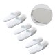 thumbnail image 5 of 3 pares de pantuflas desechables antideslizantes, calzado de moda para hoteles y salones de belleza, color blanco, 5 of 7