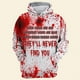 thumbnail image 5 of Sudadera con capucha de terror para hombre y mujer, ropa con estampado 3D de sangre, sudadera con capucha de manga larga para hombre, sudaderas de moda con patrón de Halloween, sudadera con capucha, 5 of 5