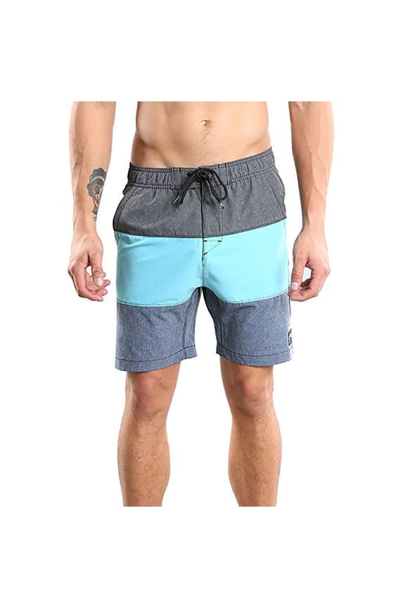 Mens Tri Hooked Marle Elastic Boardshorts