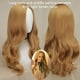 thumbnail image 3 of Peluca Mujer Peluca De Pelo Largo Color Marrón Claro Partida Media Red Transpirable Ajustar Tamaño Cosplay Pelucas De Pelo Ondulado ANGGREK Otros, 3 of 8