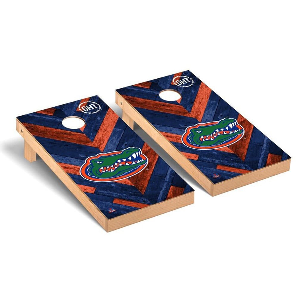 Camo FL Gators Cornhole Boards Decal Wrap Set of 2 Cornhole Sticker 